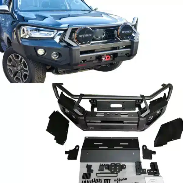 Front Steel Bumper Bull Bar D114 - 图片 6