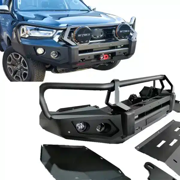 Front Steel Bumper Bull Bar D114 - 图片 2